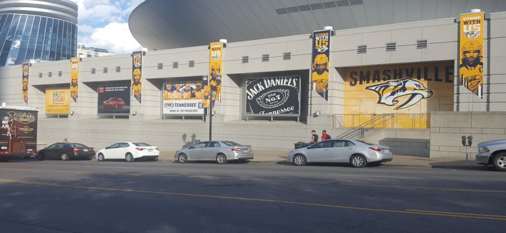 You are currently viewing Featured Sign Company at Bridgestone Arena